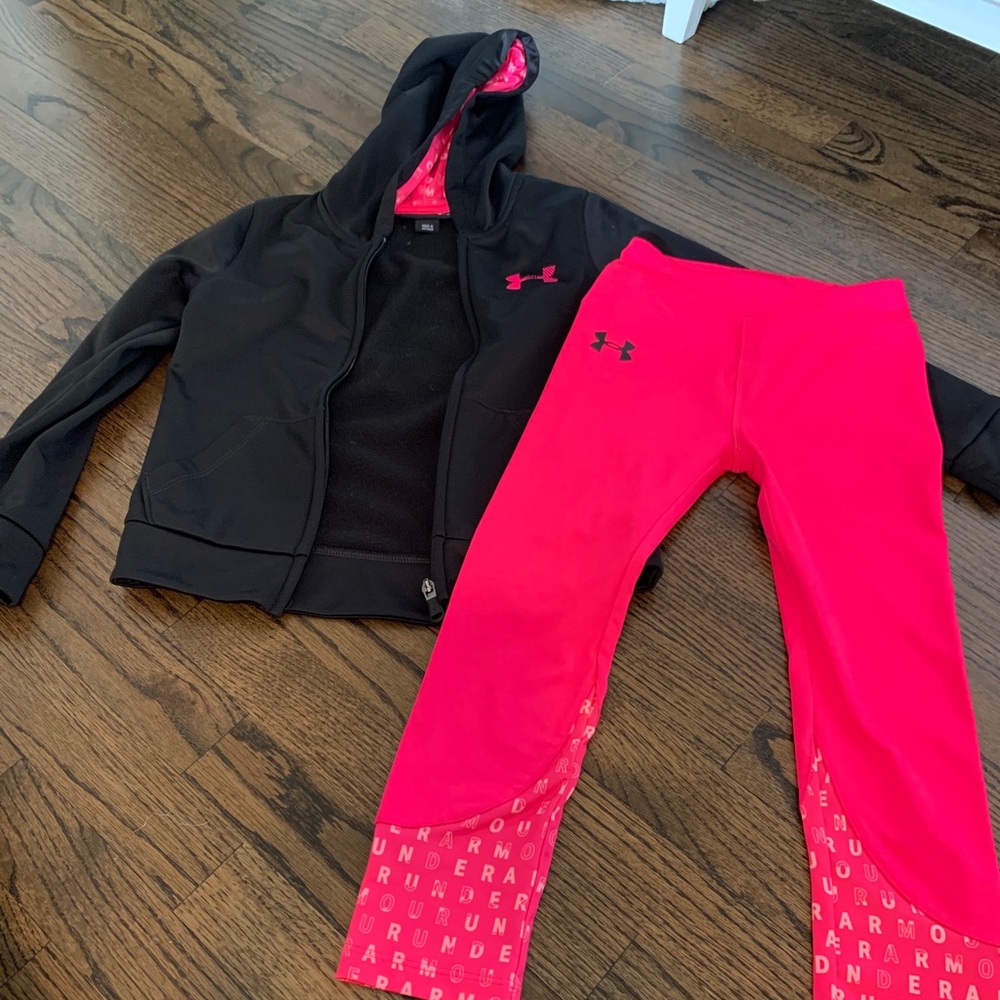 Girls size 6 Under Armour